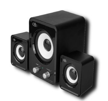 CAIXA DE SOM INTEGRIS HI FI 2.1 16W RMS 1720